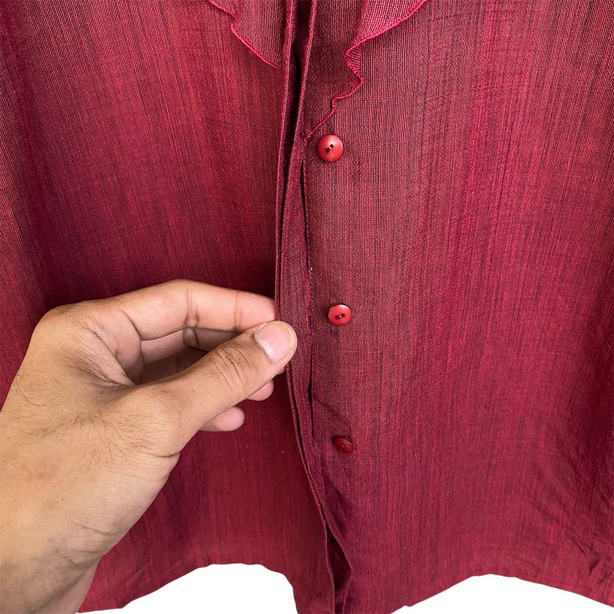 Christian Dior Monsieur Christian Dior Vintage Ruffle Blouse Archive Elegant Cut Size M / US 6-8 / IT 42-44 - 16 Thumbnail