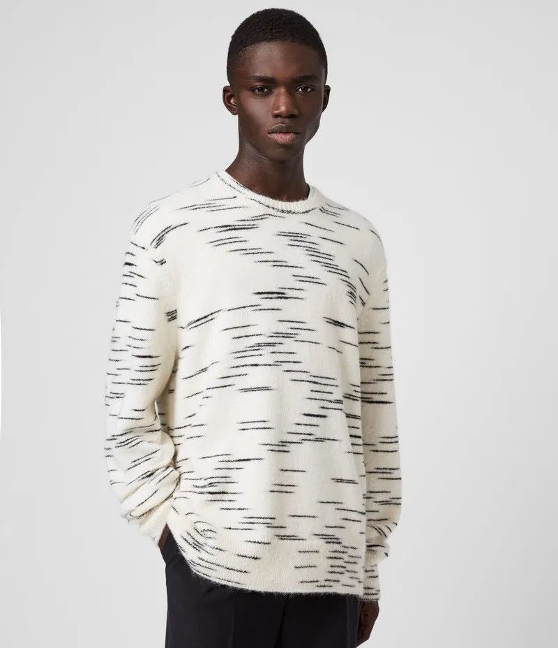 Allsaints All Saints Flux Crew Jumper Alpaca Wool Sweater Size US XS / EU 42 / 0 - 1 Thumbnail