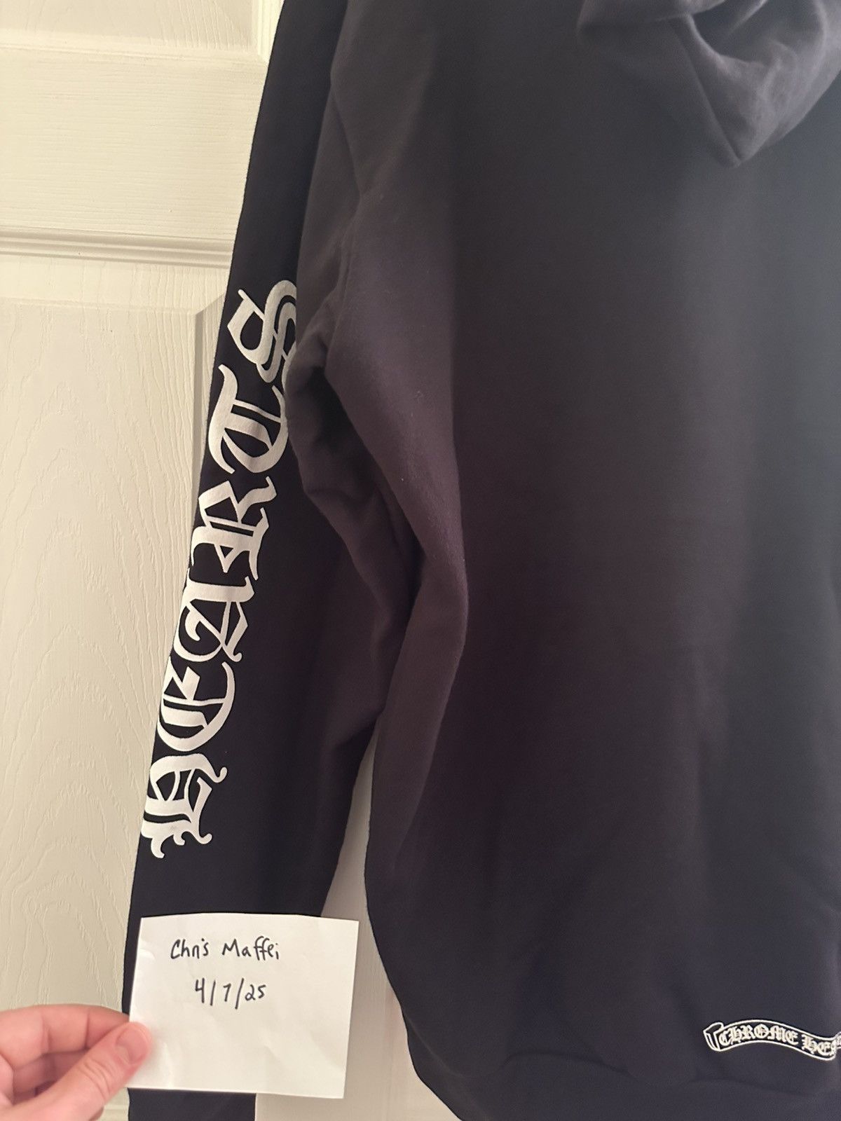 Chrome Hearts Chrome Hearts Script Pullover Hoodie Size US XL / EU 56 / 4 - 3 Thumbnail