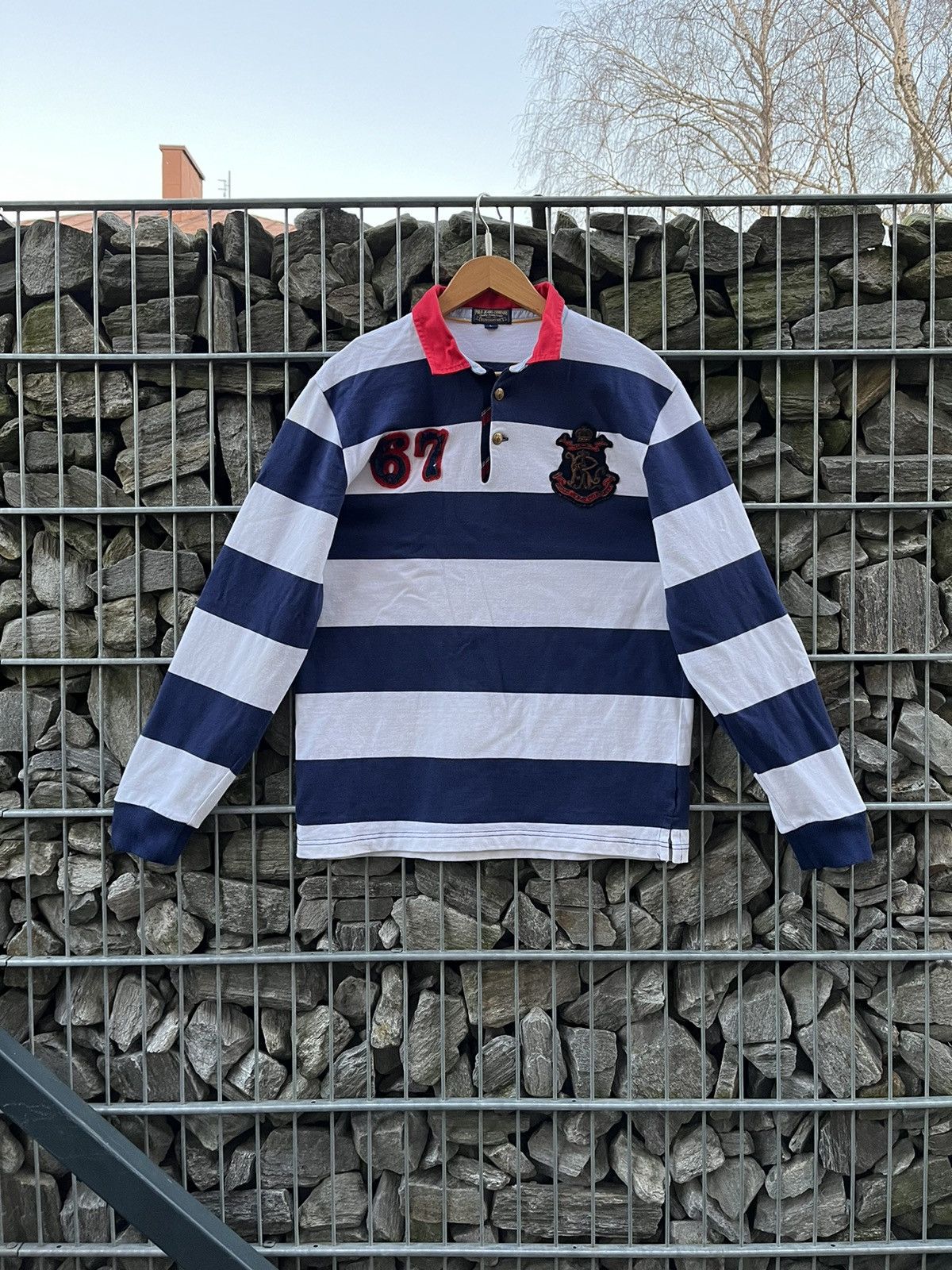 Polo Ralph Lauren Polo Ralph Lauren Long Sleeve T-shirt Y2K Drip Size US L / EU 52-54 / 3 - 1 Thumbnail