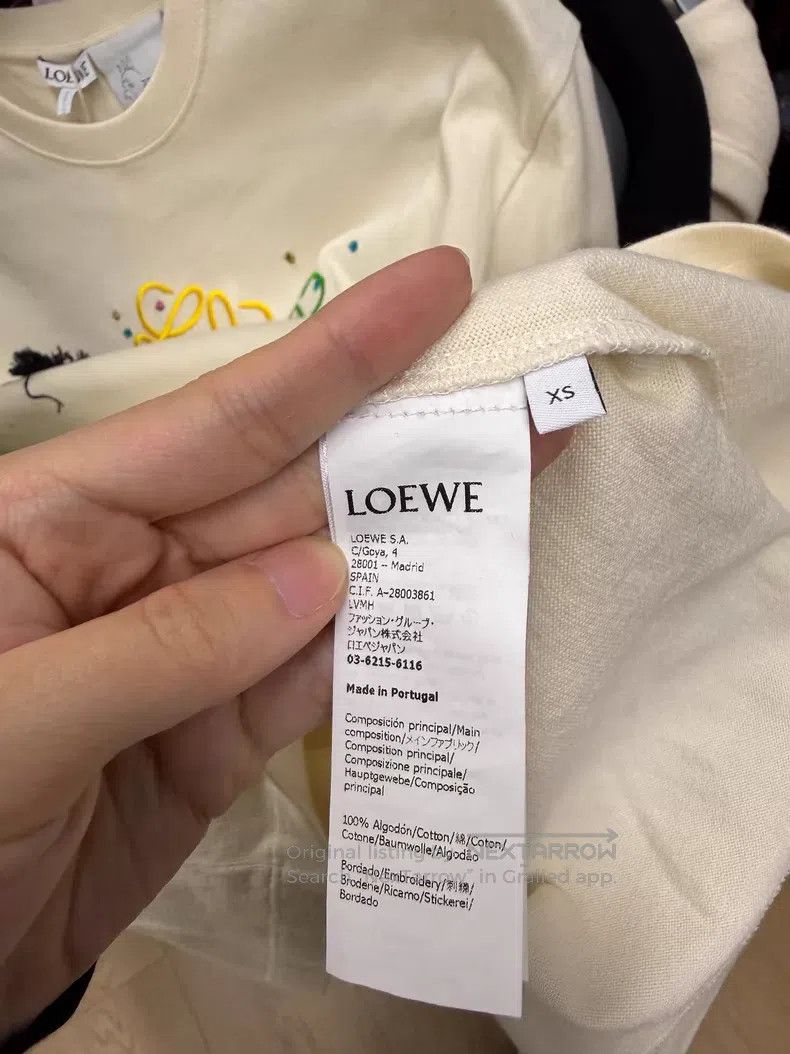 Loewe Loewe Spirited Away Joint Coal Ball Logo Embroidered Short Size XS / US 0-2 / IT 36-38 - 4 Thumbnail