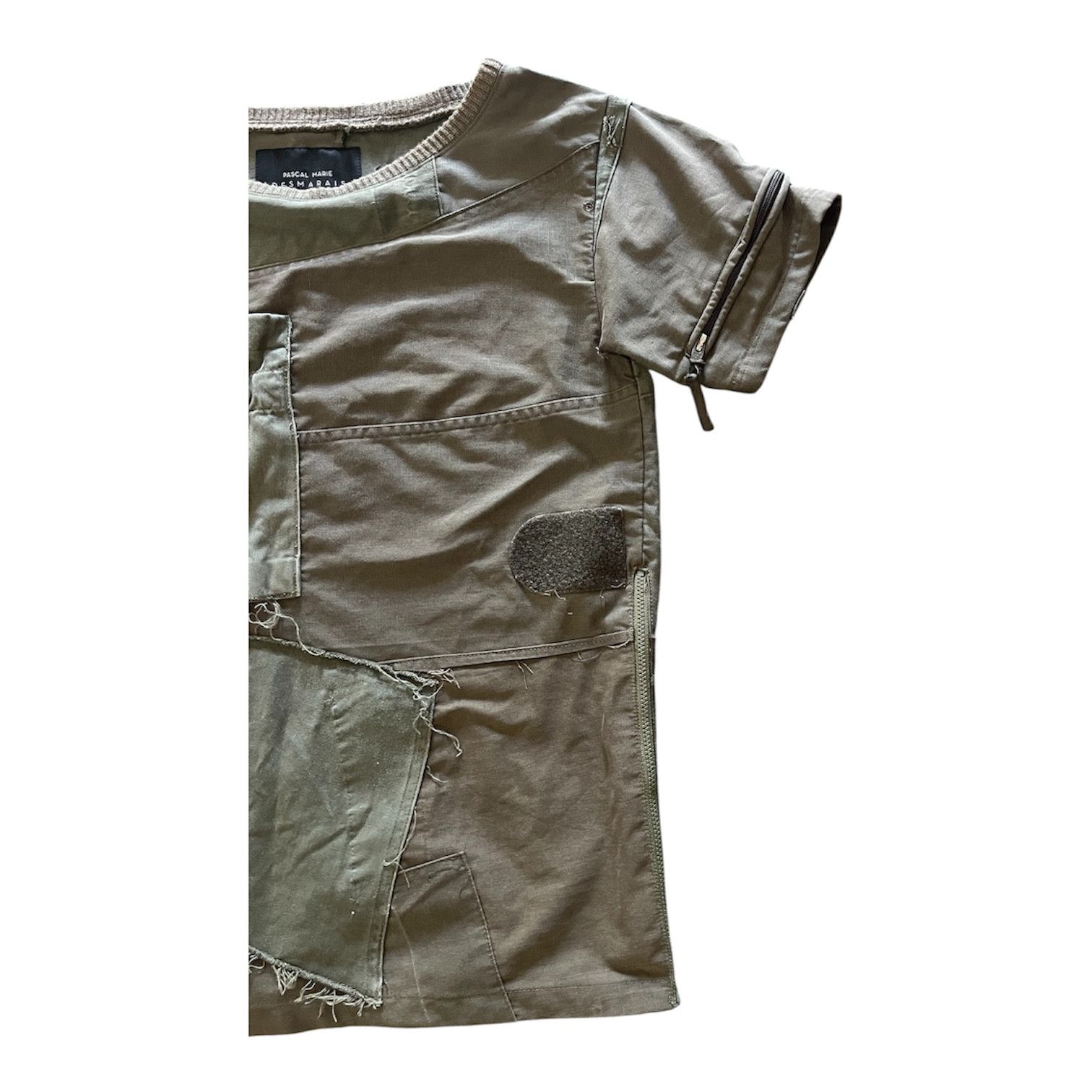 GOA Pascal Marie Reconstruct Army Distressed Style Size US L / EU 52-54 / 3 - 3 Thumbnail
