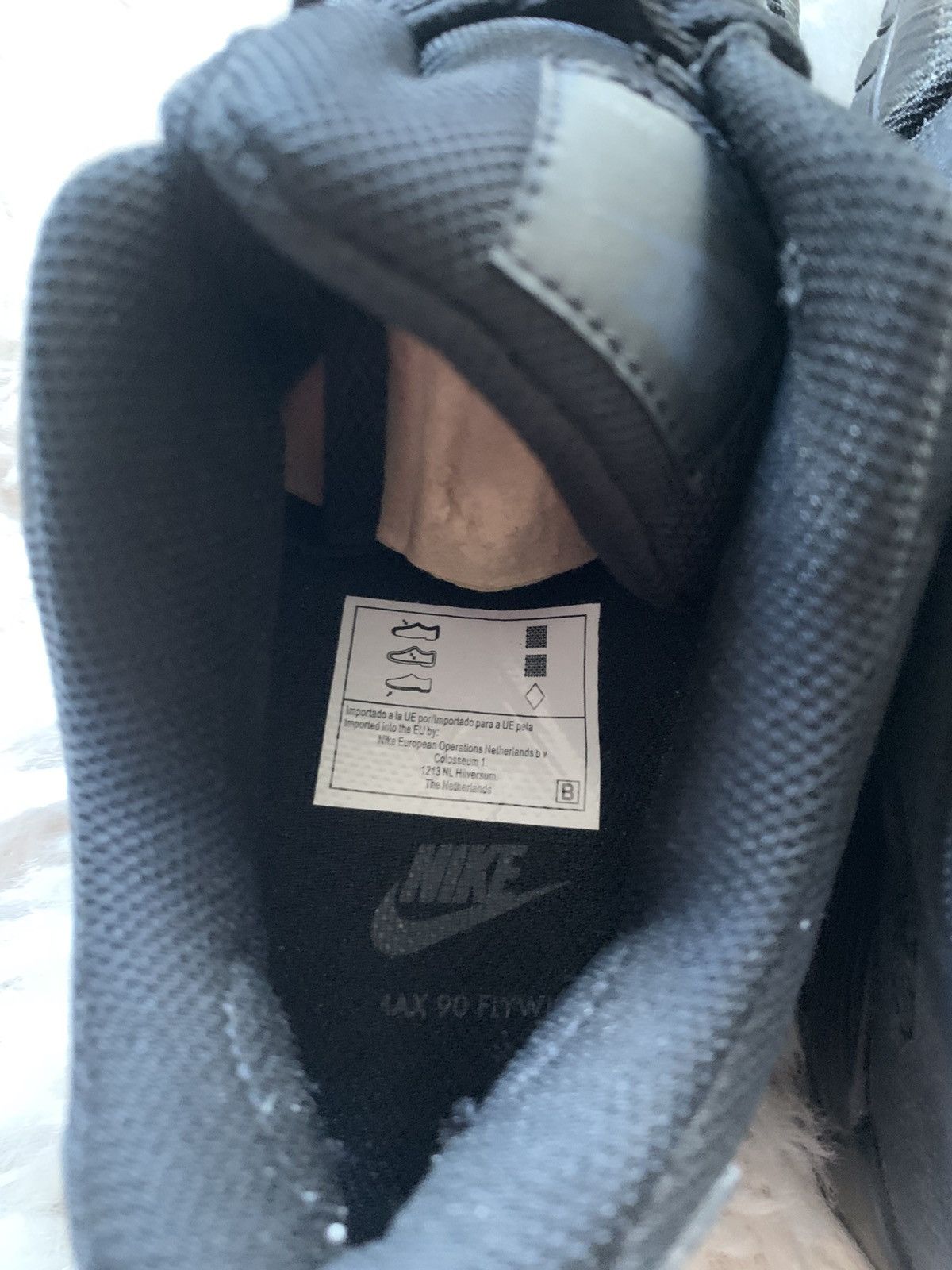 Nike Nike Air Max 90 Current Flywire 2008 Black Size 8 US OG Bo Size US 8 / EU 41 - 9 Thumbnail