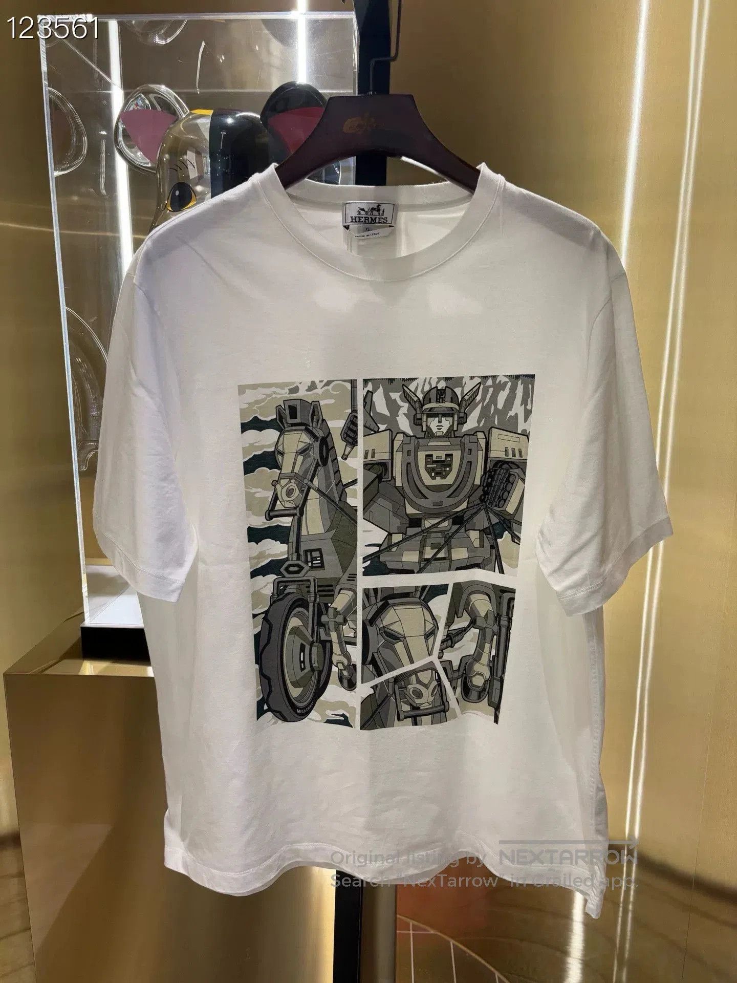 Hermes Hermès Super Chariot Series T. Size US XL / EU 56 / 4 - 1 Thumbnail