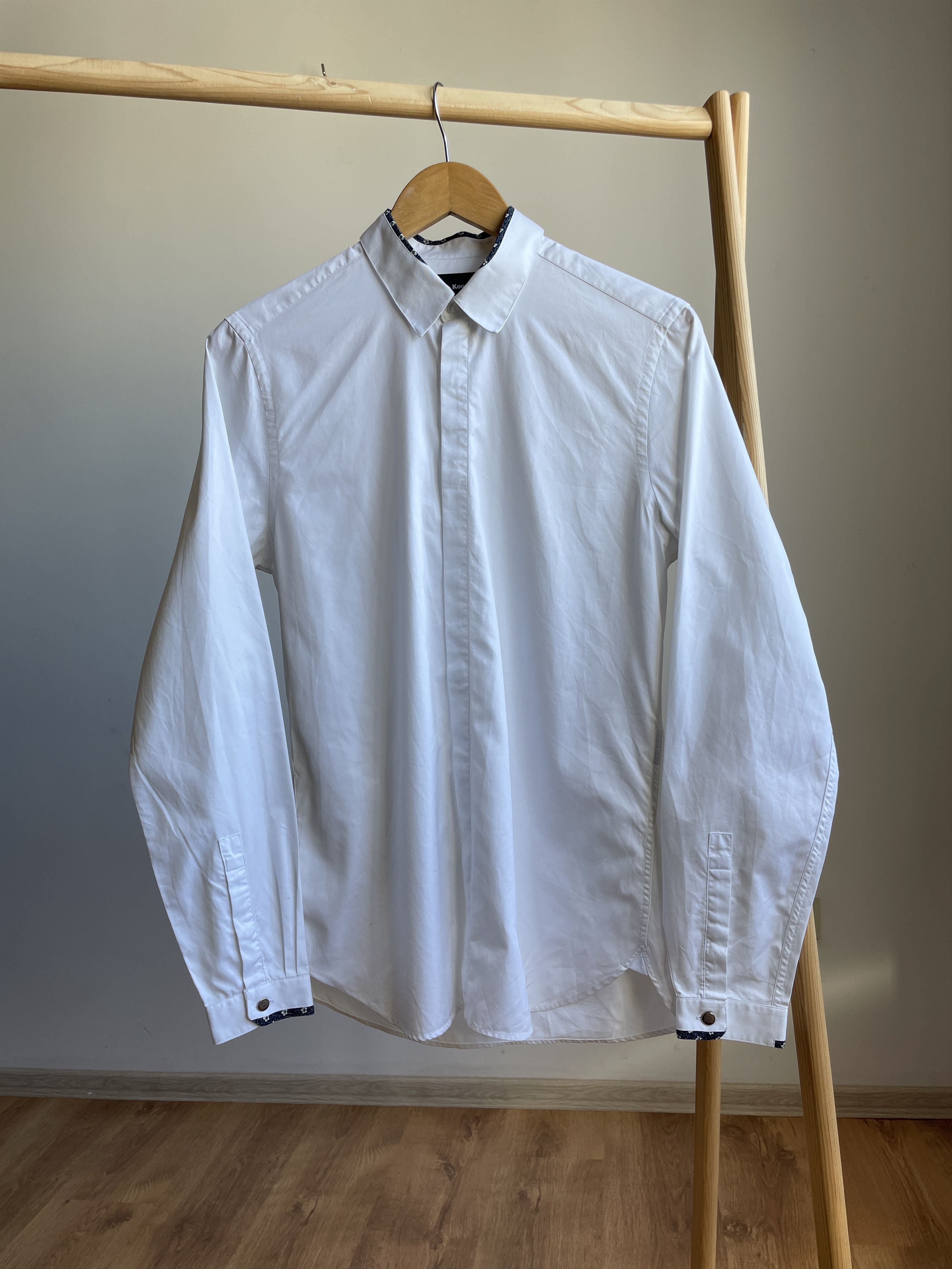 The Kooples The Kooples White Fitted Shirt Size S Size US S / EU 44-46 / 1 - 1 Thumbnail
