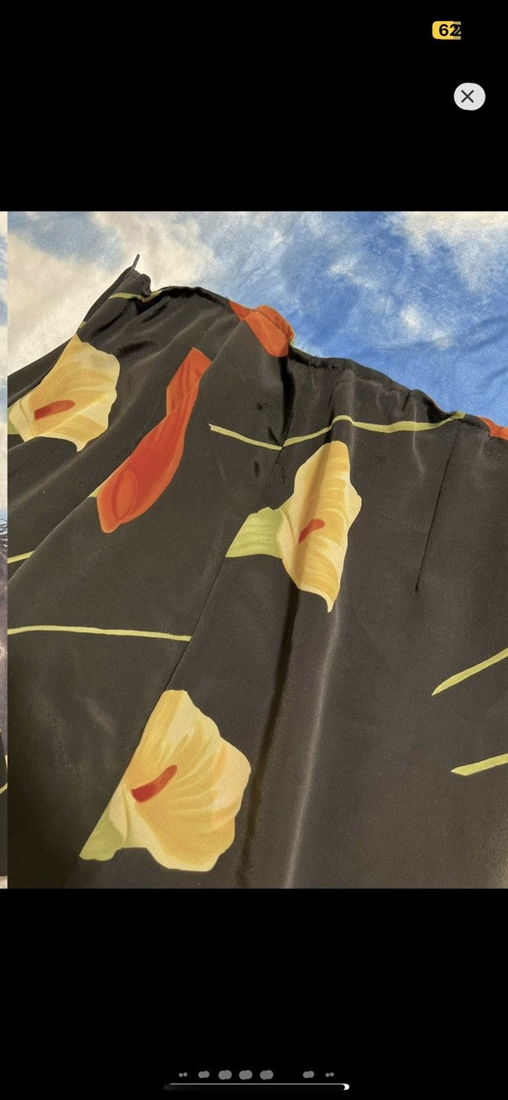 DKNY ***FINAL DROP***RARE 90s DKNY FLORAL MAXI SKIRT 24-27 Size 27" / US 4 / IT 40 - 9 Thumbnail