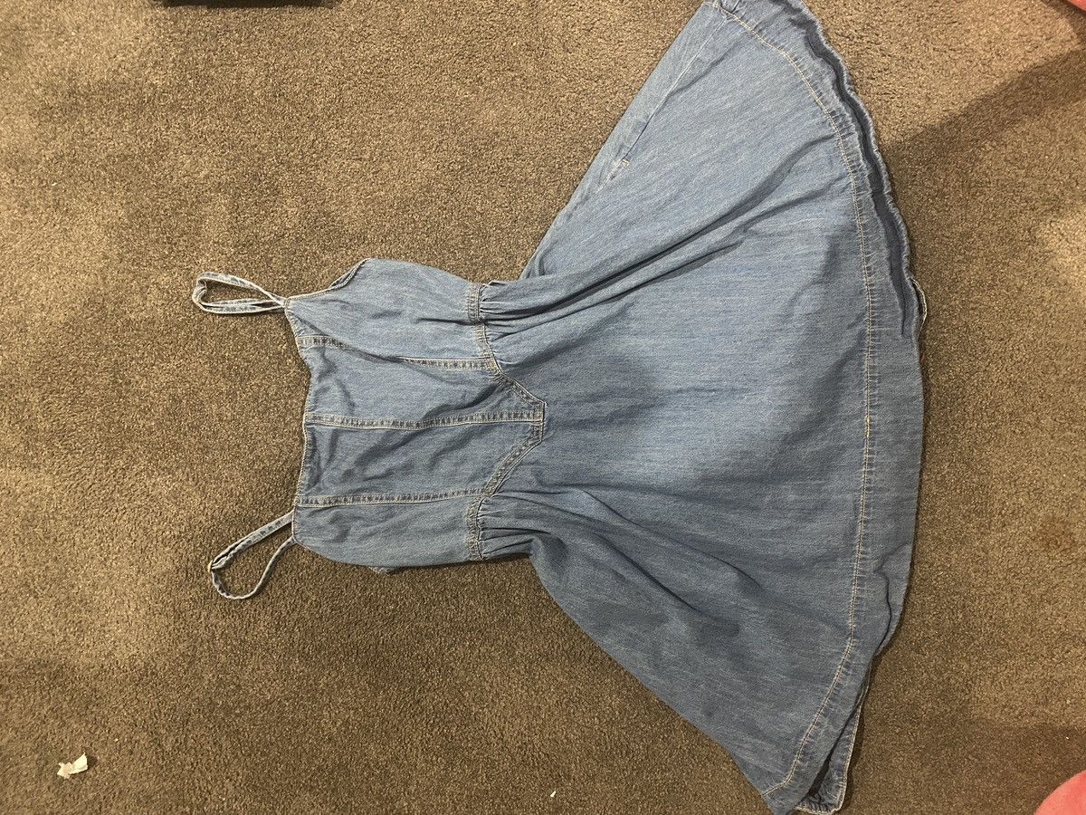 Vintage Mini corset look dress Size L / US 10 / IT 46 - 1 Thumbnail
