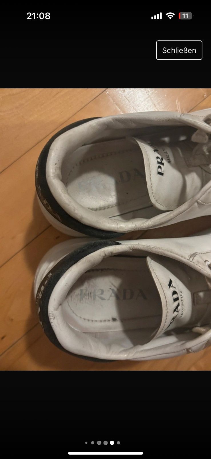 Prada Prada Sneaker Size US 8.5 / IT 38.5 - 11 Thumbnail
