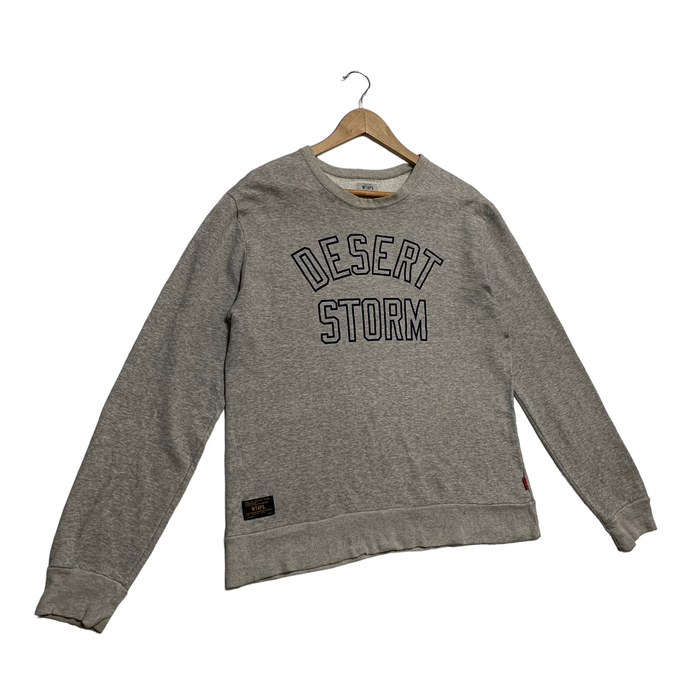 Wtaps Wtaps Desert Storm Sweatshirt Size US M / EU 48-50 / 2 - 3 Thumbnail