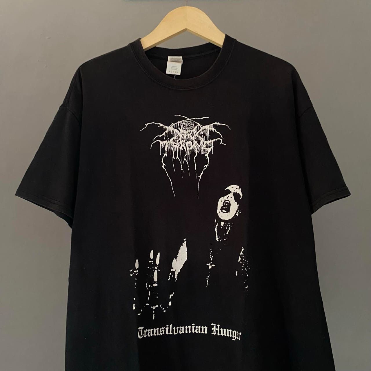 Band Tees Darkthrone Transilvanian Hunger Black Metal Band Tee Size US XL / EU 56 / 4 - 1 Thumbnail