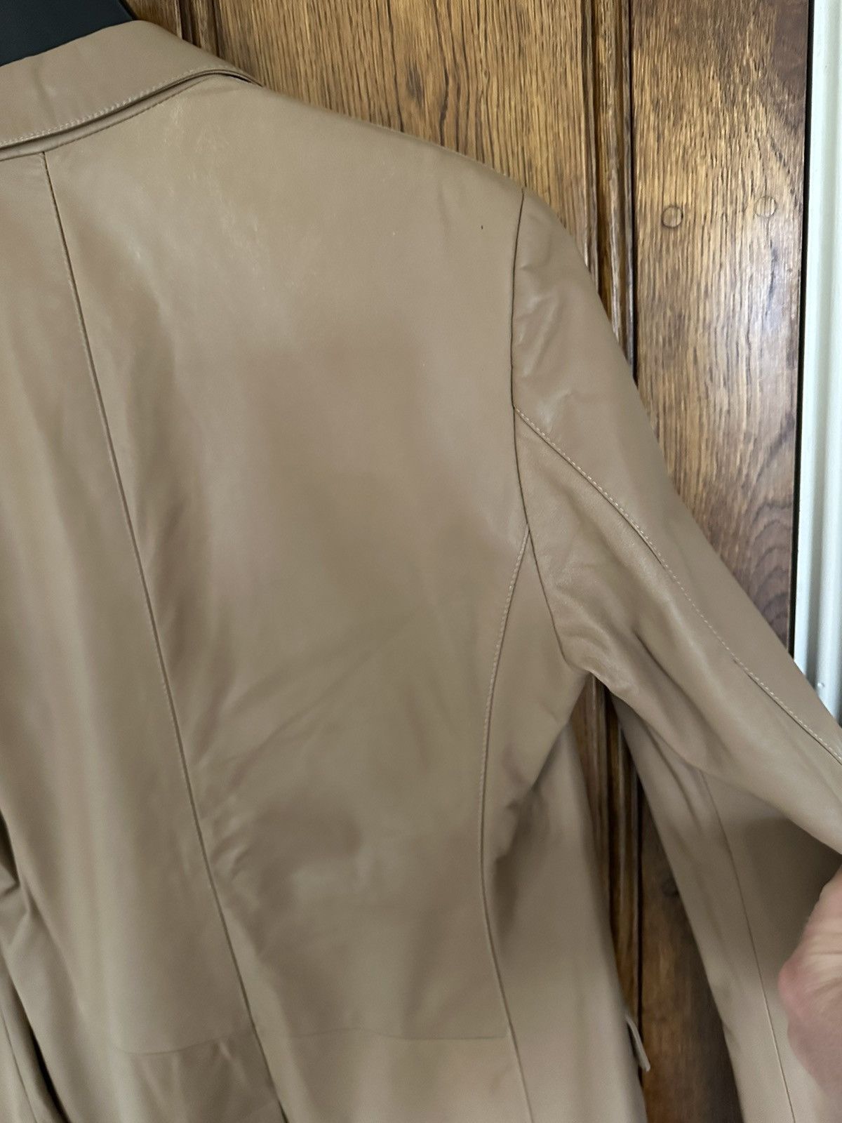 Burberry Burberry leather jacket blazer sample C Bailey Size US M / EU 48-50 / 2 - 22 Thumbnail