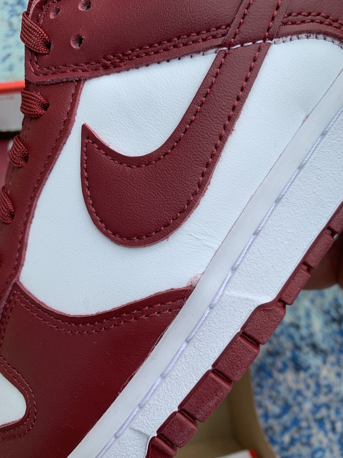 Nike Nike Dunk Low Team Red 11.5US 10.5UK Size US 11.5 / EU 44-45 - 9 Thumbnail
