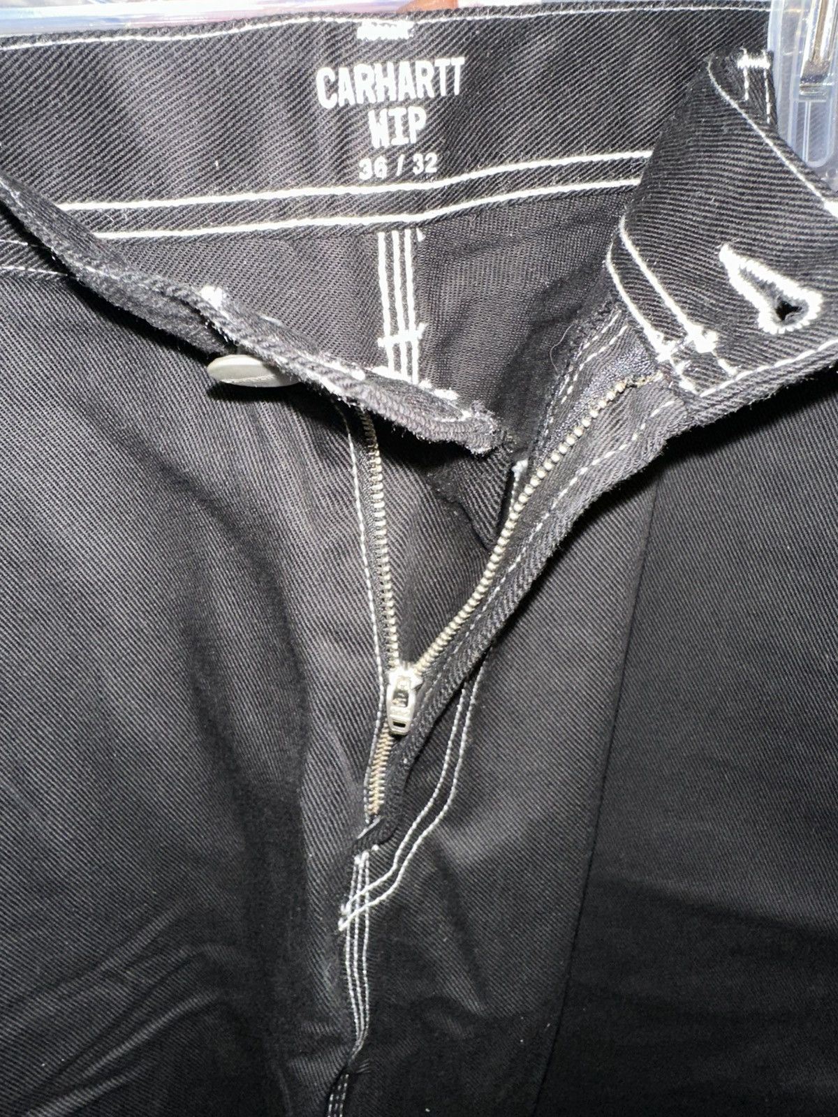 Carhartt Wip Carhartt wip black pant Size US 36 / EU 52 - 3 Thumbnail