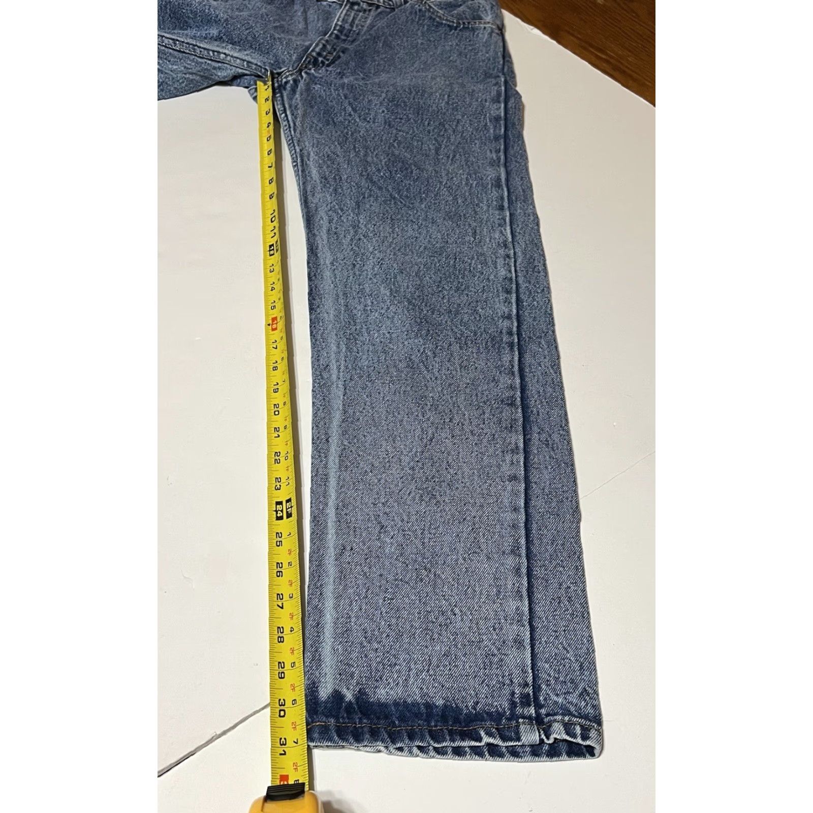 Levi's VINTAGE Levi's 20505-0217 Orange Tab Straight Jeans Tag 36x32 Measure 34x31 USA Size US 34 / EU 50 - 6 Thumbnail