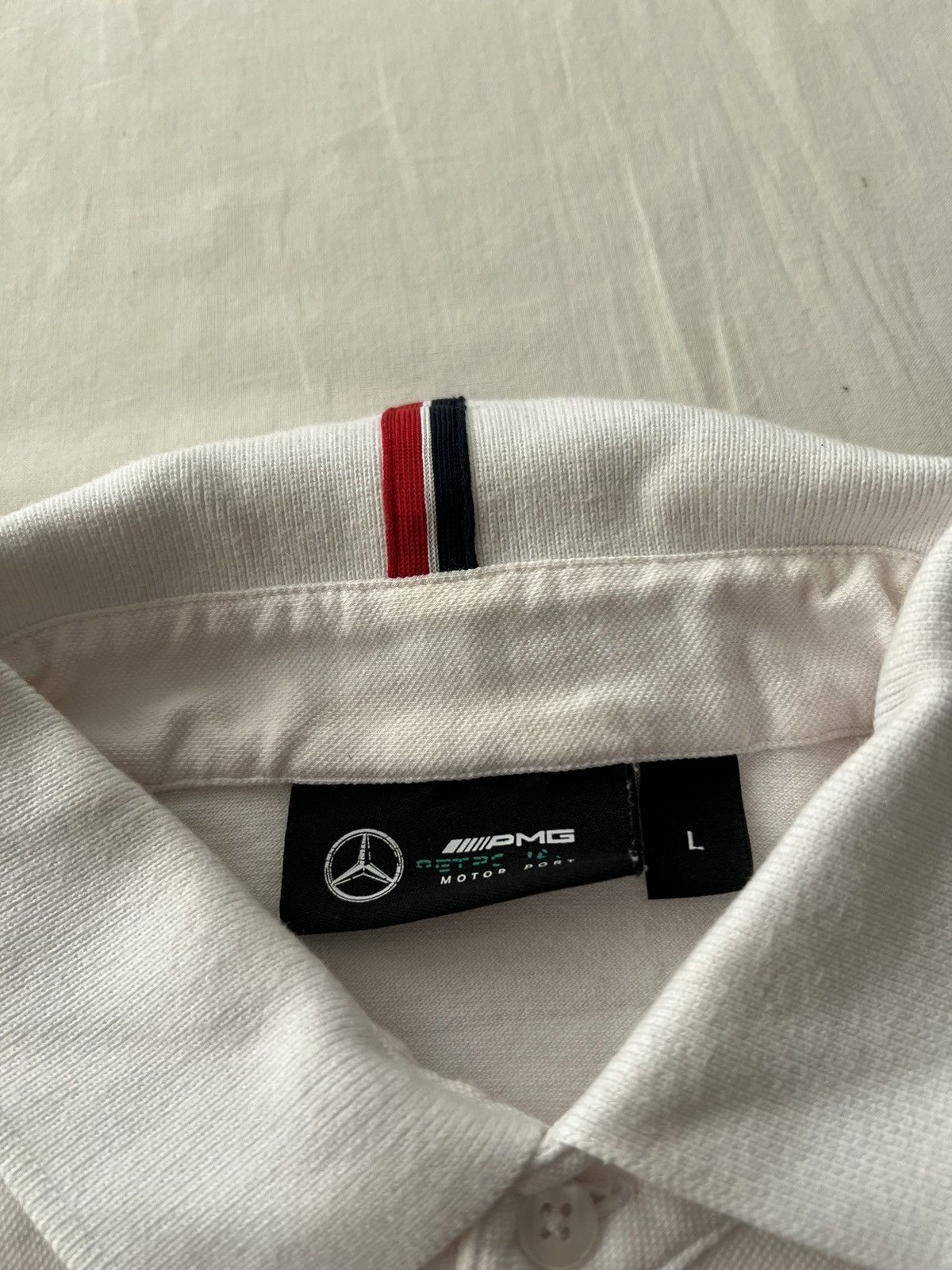 Mercedes-Benz Mercedes Benz AMG Tommy Hilfiger F1 Formula 1 Polo T-shirt Size US L / EU 52-54 / 3 - 15 Thumbnail