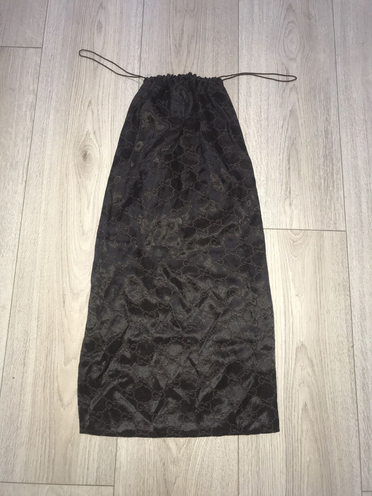 Gucci Gucci Monogram Drawstring Dust Bag 65x32 Rare Size ONE SIZE - 2 Thumbnail