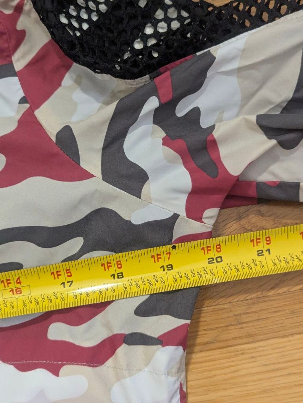 True Religion True Religion Camo + Mesh Red Windbreaker Jacket Small Size S / US 4 / IT 40 - 10 Thumbnail