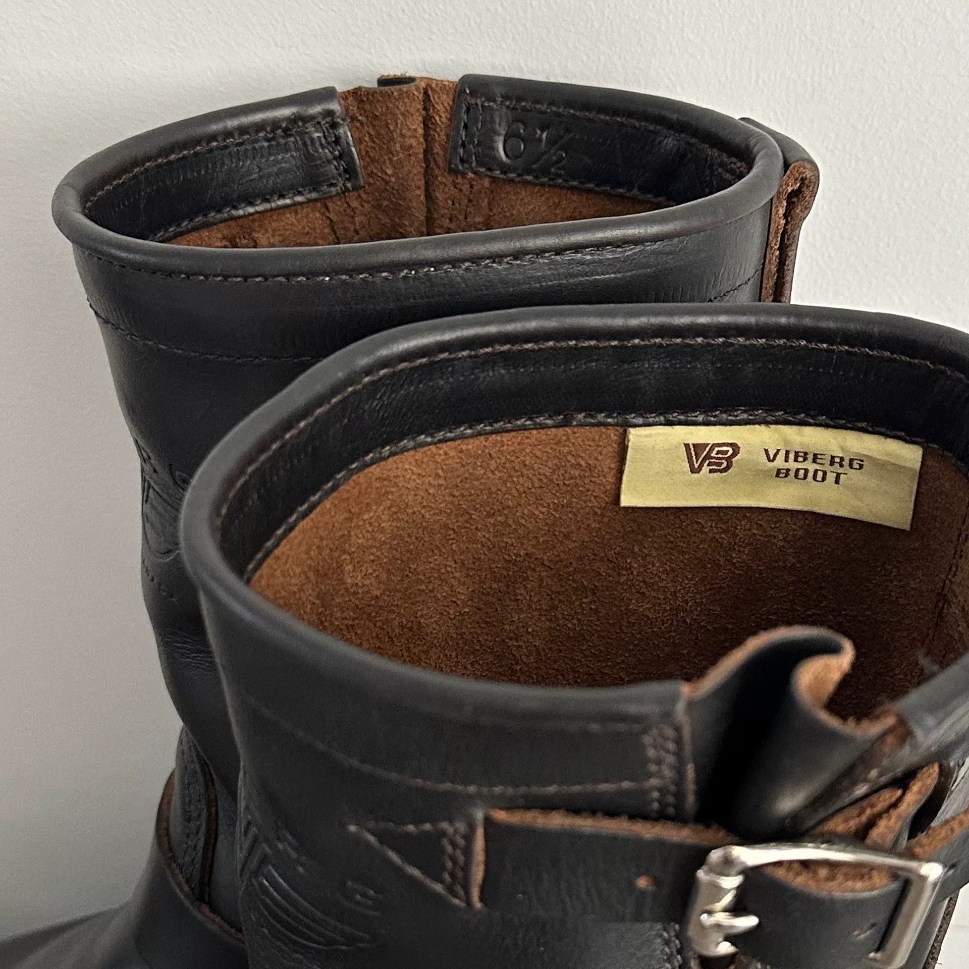 Viberg Viberg Horween CXL Engineer Boots Size US 6.5 / EU 39-40 - 7 Thumbnail