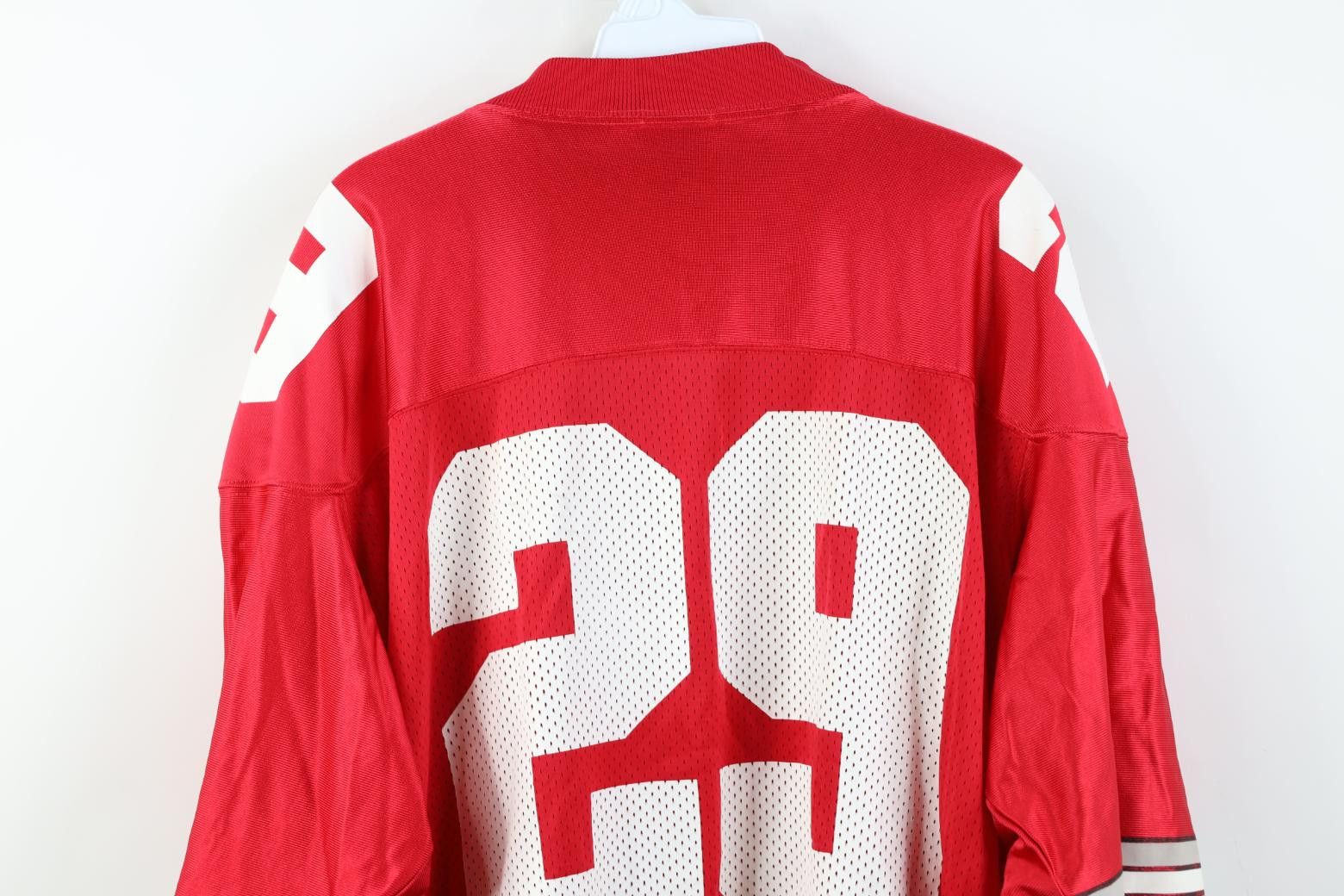 Nike Vintage 90s Nike Ohio State University Jersey Red #29 Size US XXL / EU 58 / 5 - 12 Thumbnail