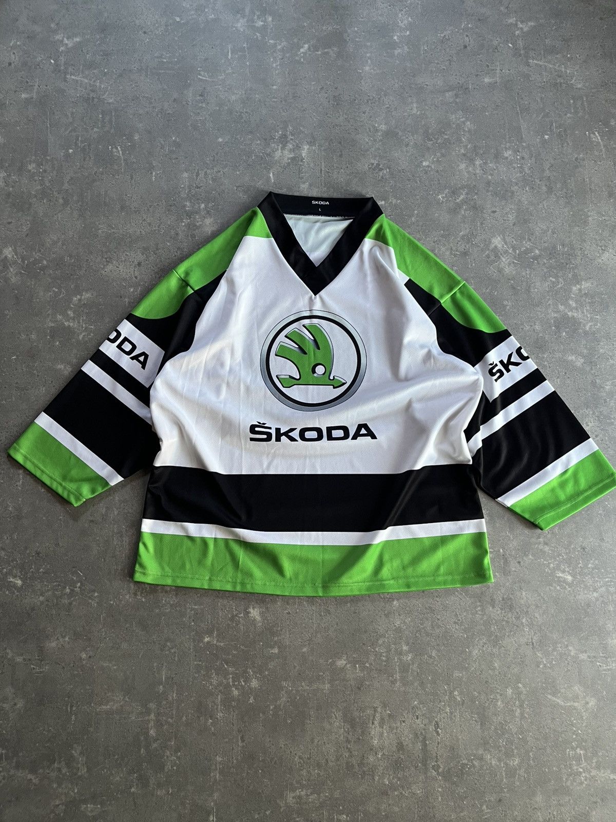 Vintage Vintage Skoda Racing NHL Hockey Jersey Rare Hype Retro Size US L / EU 52-54 / 3 - 6 Thumbnail