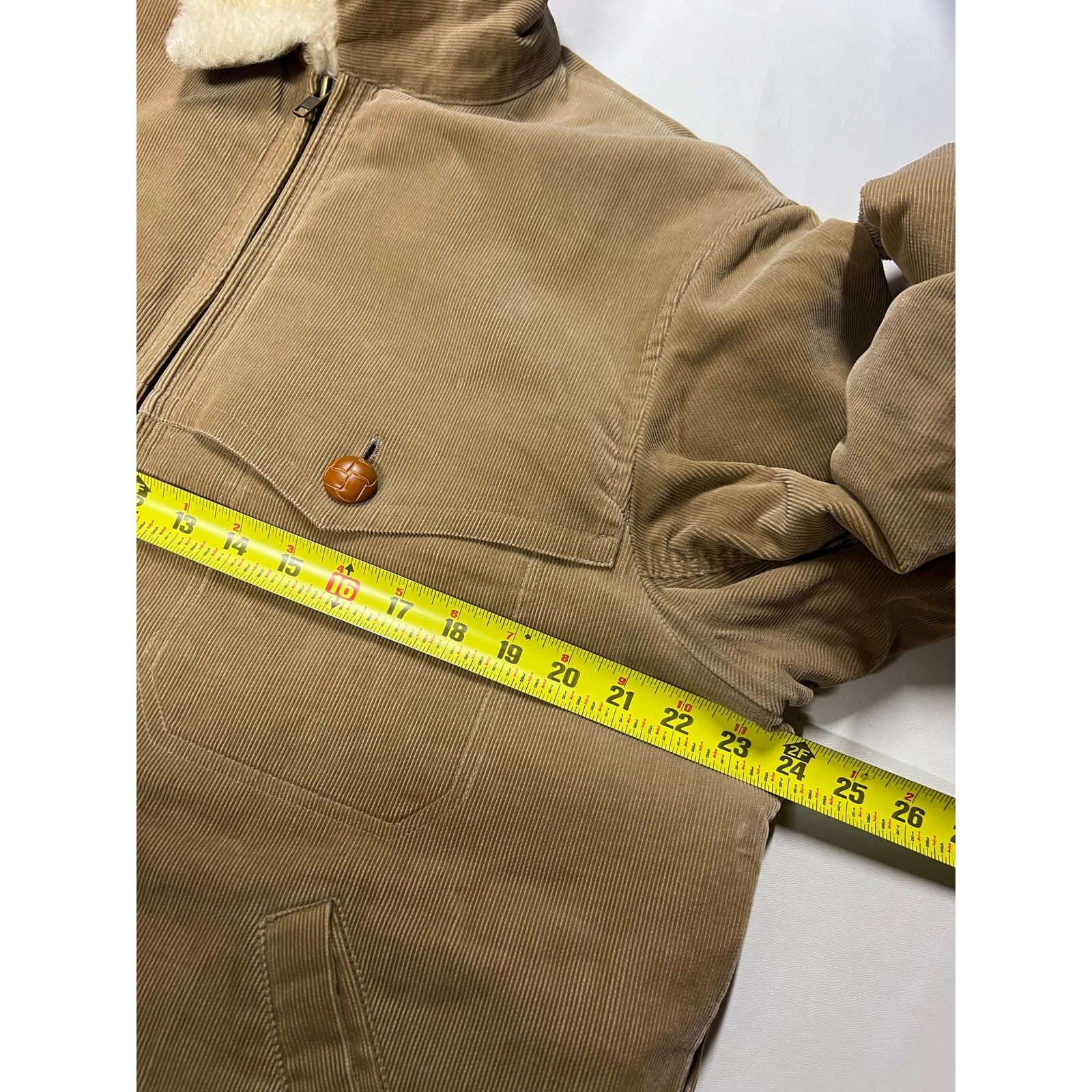 General Research General Research 1999 Corduroy Sherpa Collar Coat Size US M / EU 48-50 / 2 - 6 Thumbnail