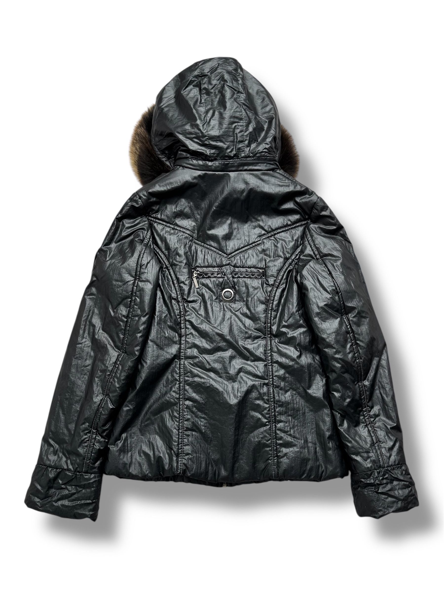 Vintage Y2K Hooded Jacket(V369) Size M / US 6-8 / IT 42-44 - 5 Thumbnail