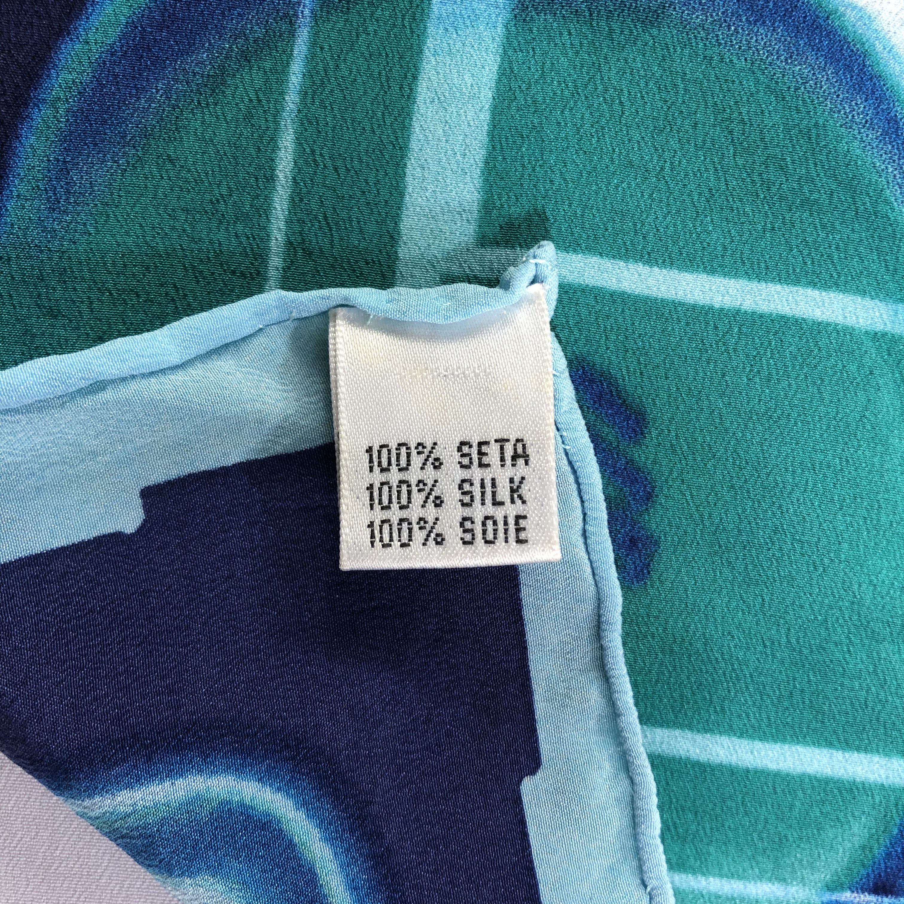 Vintage Vintage Silk Scarf Size ONE SIZE - 5 Thumbnail