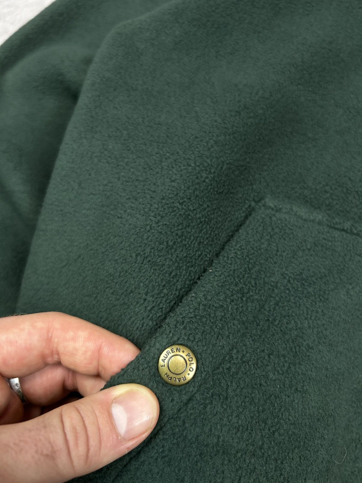 Vintage Vintage Polo Ralph Lauren Fleece Jacket Size US L / EU 52-54 / 3 - 4 Thumbnail