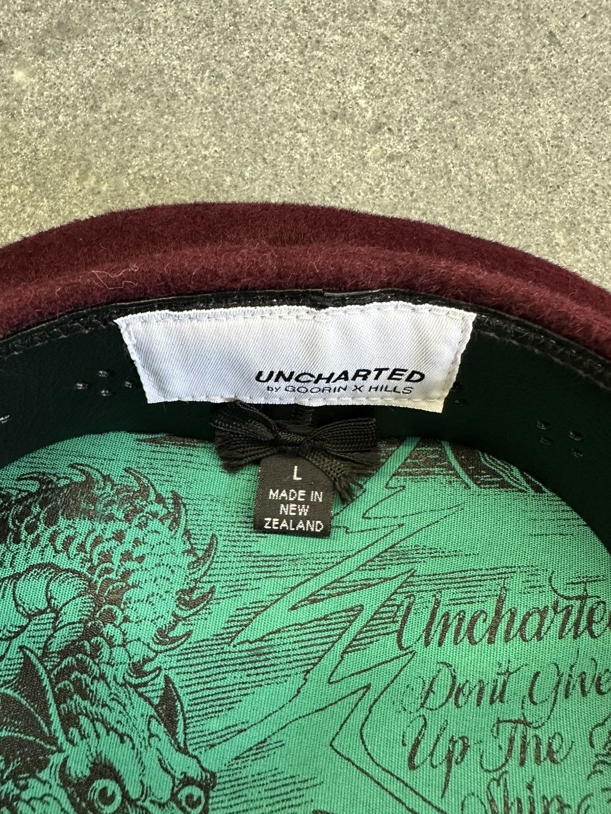 Goorin Bros. The UNCHARTED GOORIN BROS X HILLS Cap Art Hat Limited Size ONE SIZE - 8 Thumbnail