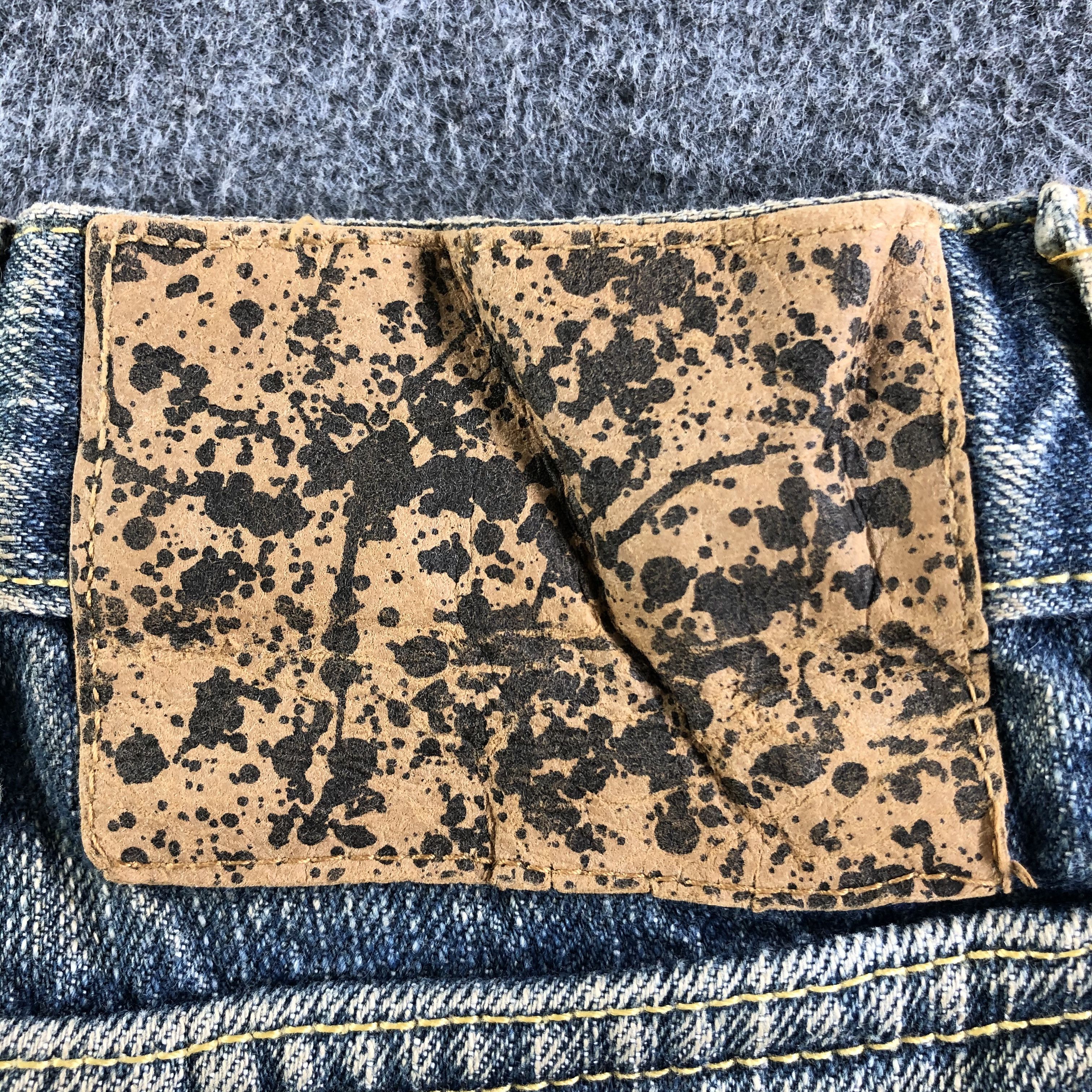 Japanese Brand Vintage Distress Japan Jeans-J3777 Size US 37 - 5 Thumbnail