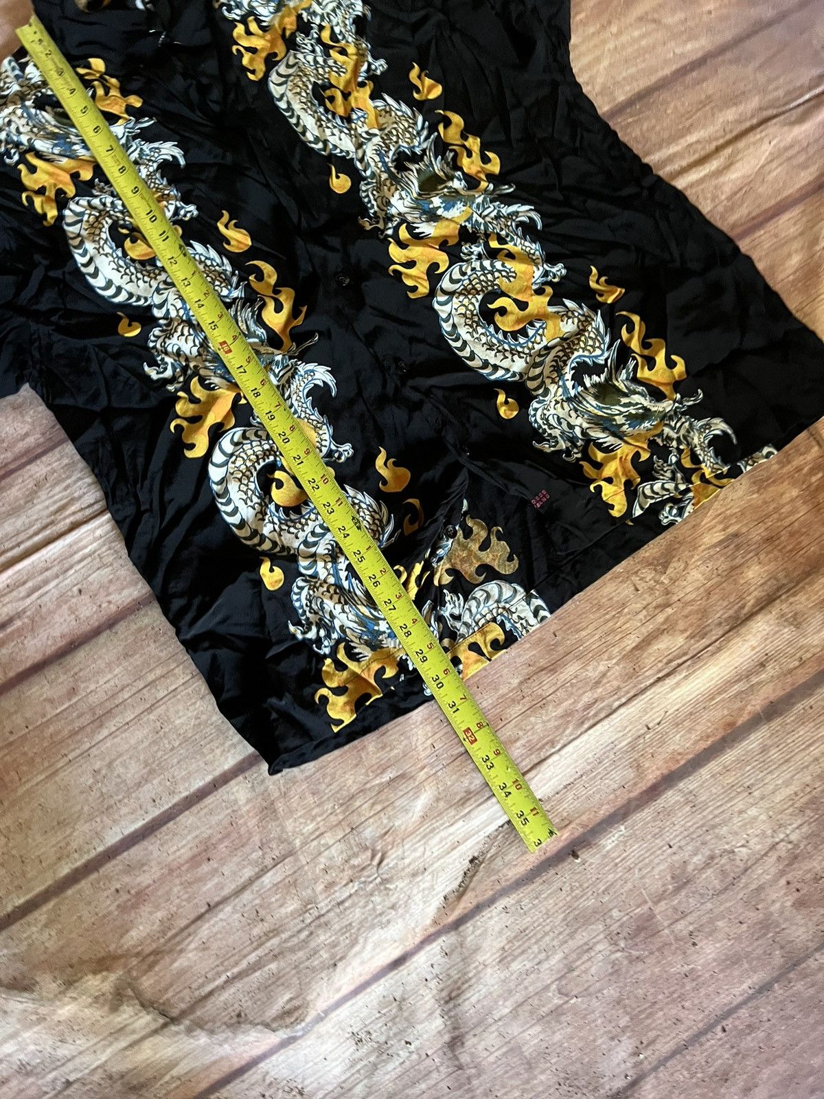 Guess Guess Dragon Rayon Shirt Size US XXL / EU 58 / 5 - 5 Thumbnail