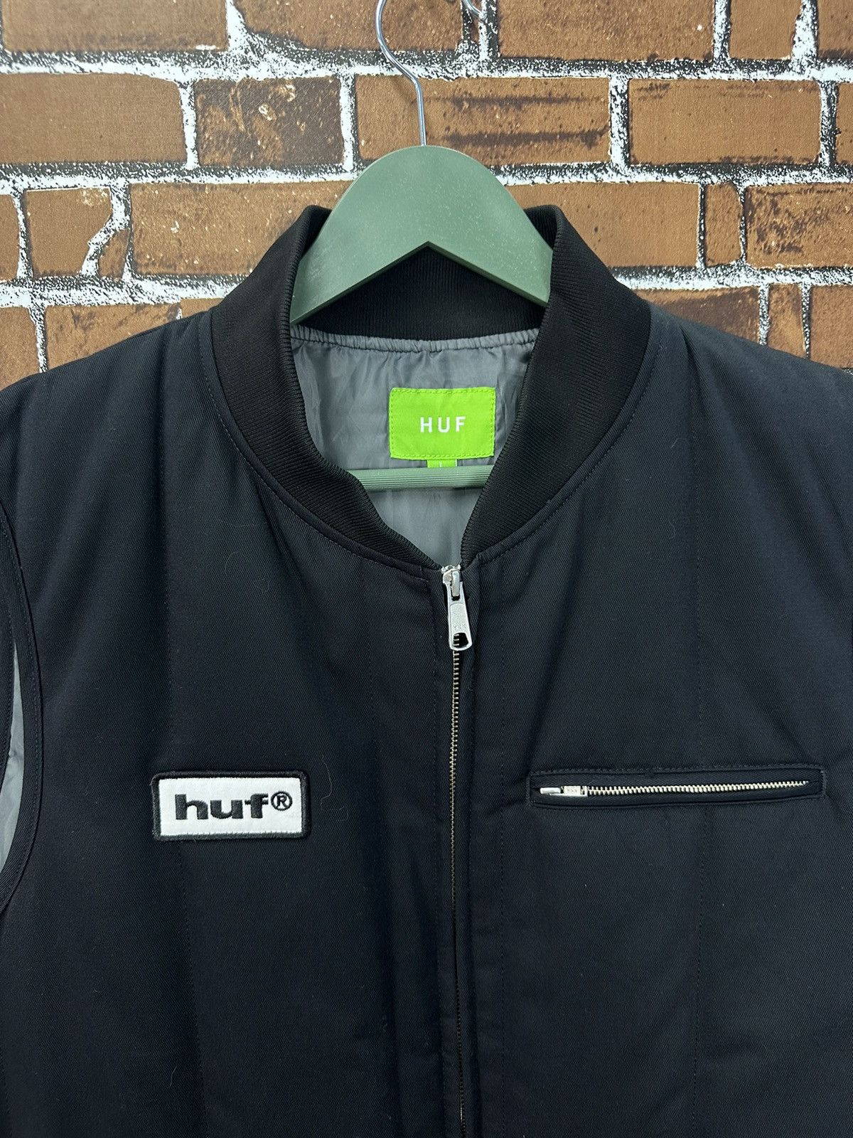 Huf Huf X Dickies Black Canvas Vest Z267 Size US L / EU 52-54 / 3 - 2 Thumbnail