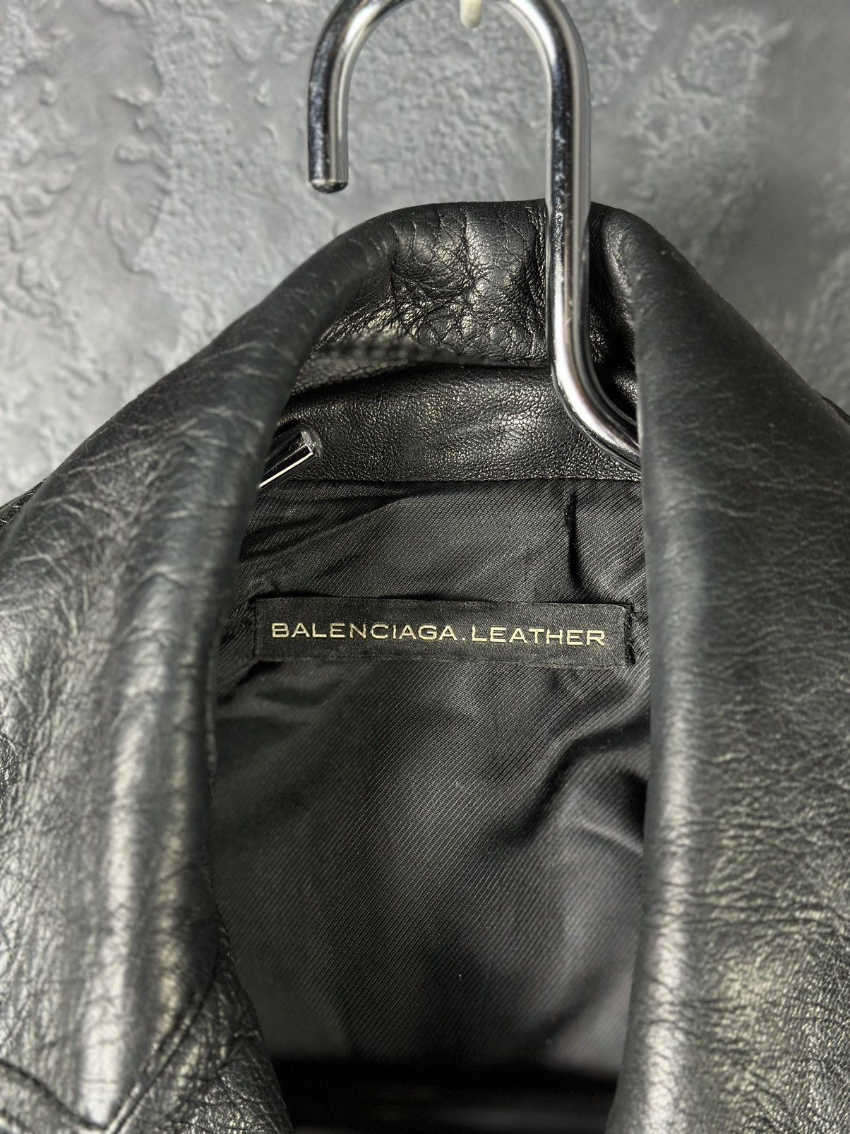 Balenciaga Balenciaga Vintage Biker Leather Jacket Size S / US 4 / IT 40 - 7 Thumbnail