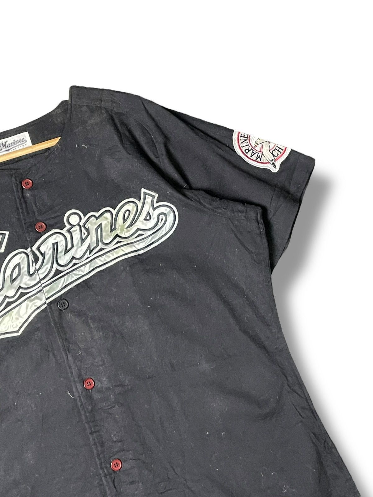 Vintage Chiba Lotte Baseball Cotton Jersey (65)