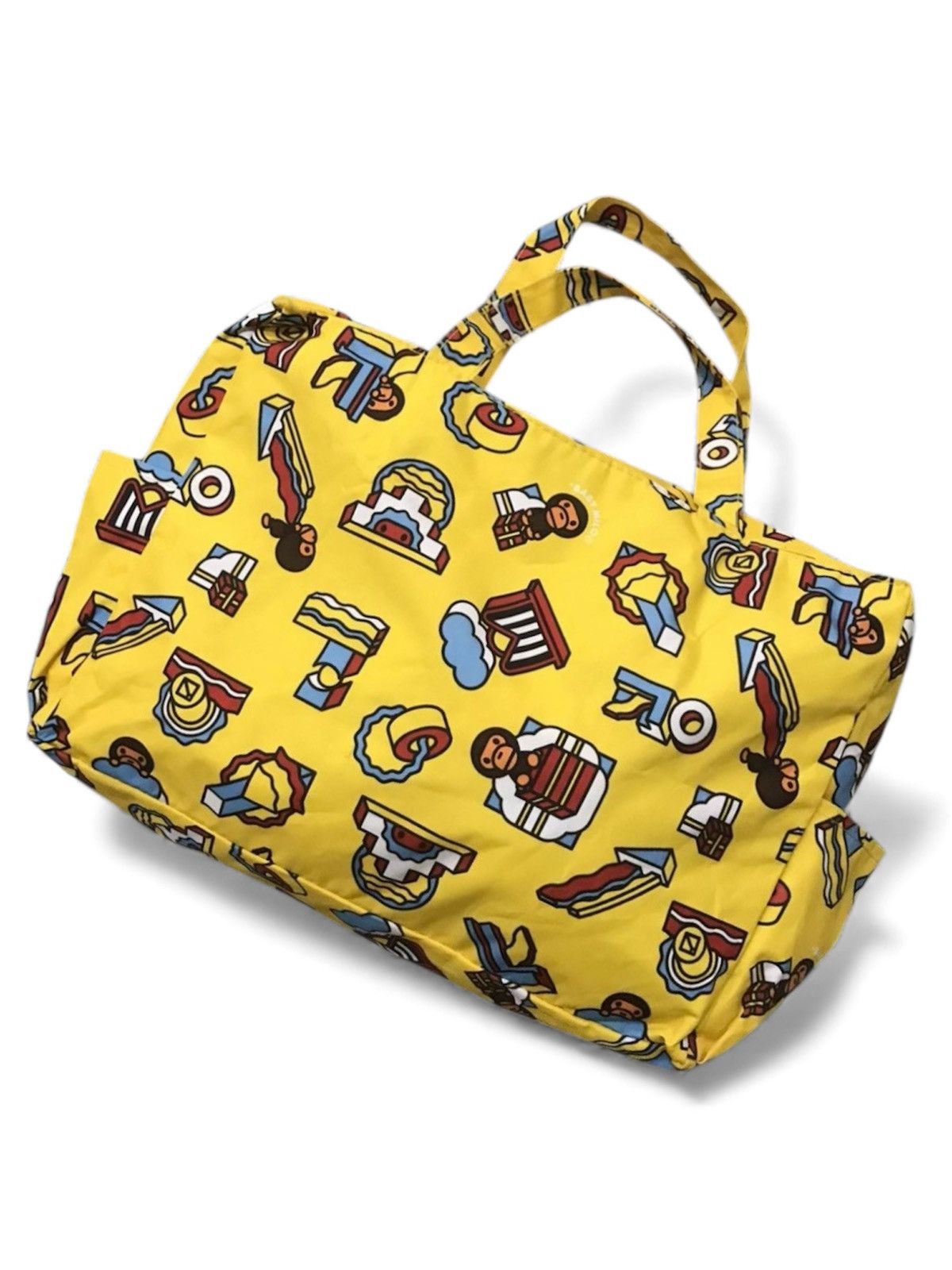 Bape Bape Bag 2010 Baby Milo Zip Nylon Tote Bag Size ONE SIZE - 1 Thumbnail