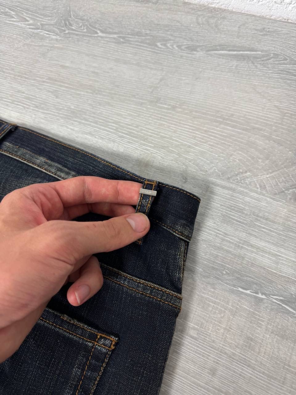 Dior Dior Hedi Slimane Washed Denim Jeans Size US 31 - 16 Thumbnail