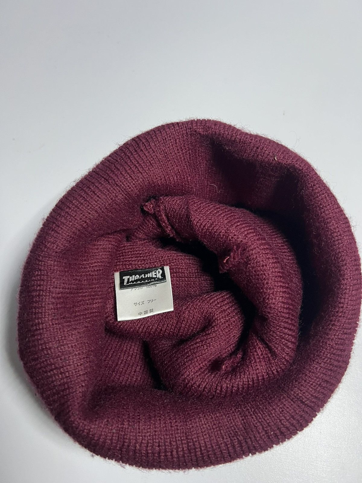 Thrasher Bennie Hat Thrasher maroon color Size ONE SIZE - 3 Thumbnail