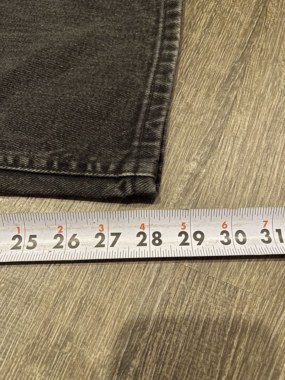 Lee × Vintage Crazy Vintage Relaxed Lee Black Jeans Size US 33 - 9 Thumbnail