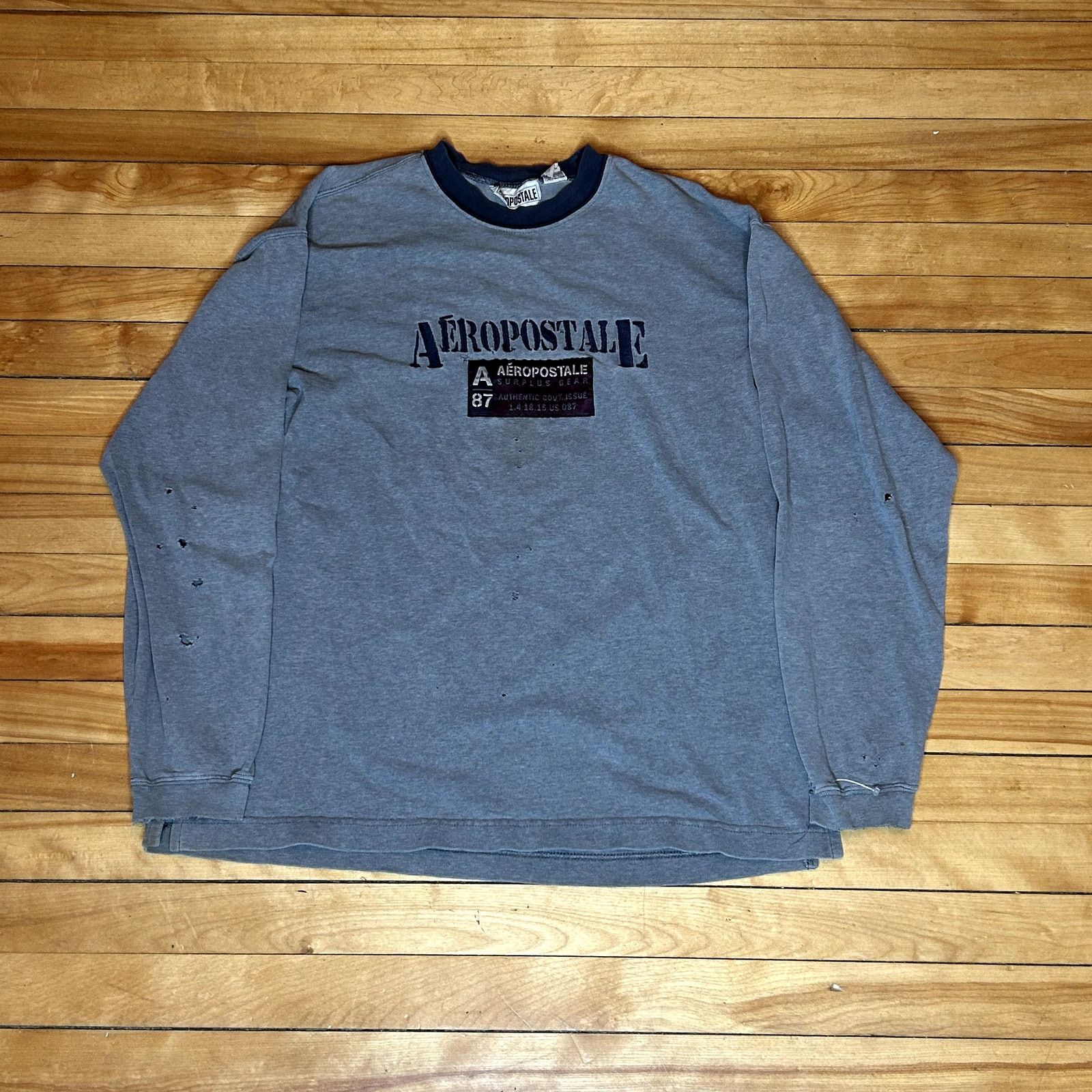 Aeropostale Y2K Long Sleeve Aeropostale T-Shirt Small Size US S / EU 44-46 / 1 - 1 Thumbnail