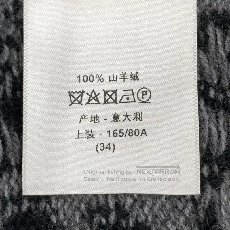 Dior Dior Deep Gray Cashmere Pullover Sweater . Size XXS / US 00 / IT 34 - 7 Thumbnail