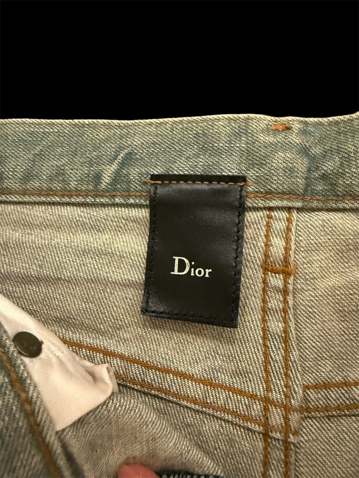 Dior Dior Waxed Bleu Clair Denim Size US 28 / EU 44 - 5 Thumbnail