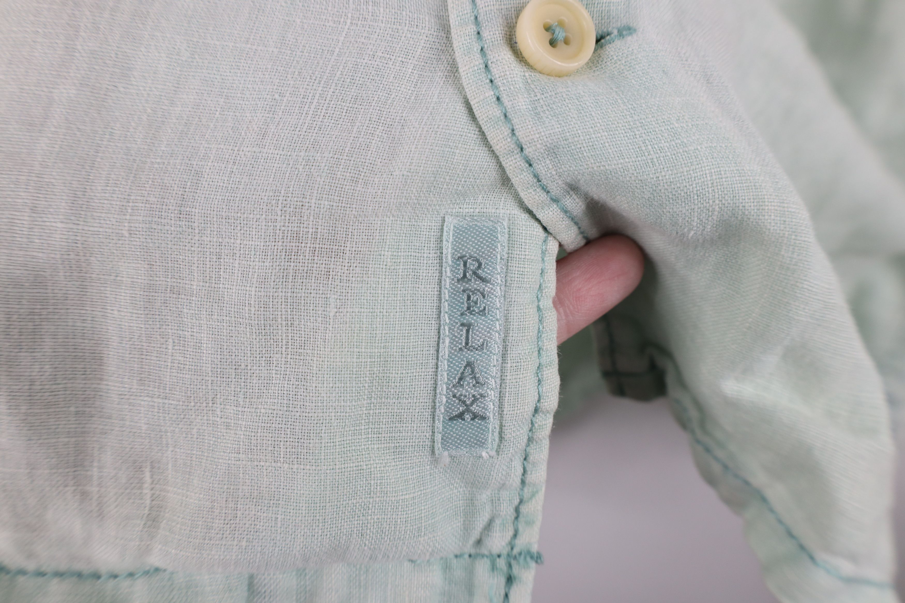 Tommy Bahama Vintage Tommy Bahama Relax Linen Short Sleeve Button Shirt Size US L / EU 52-54 / 3 - 7 Thumbnail