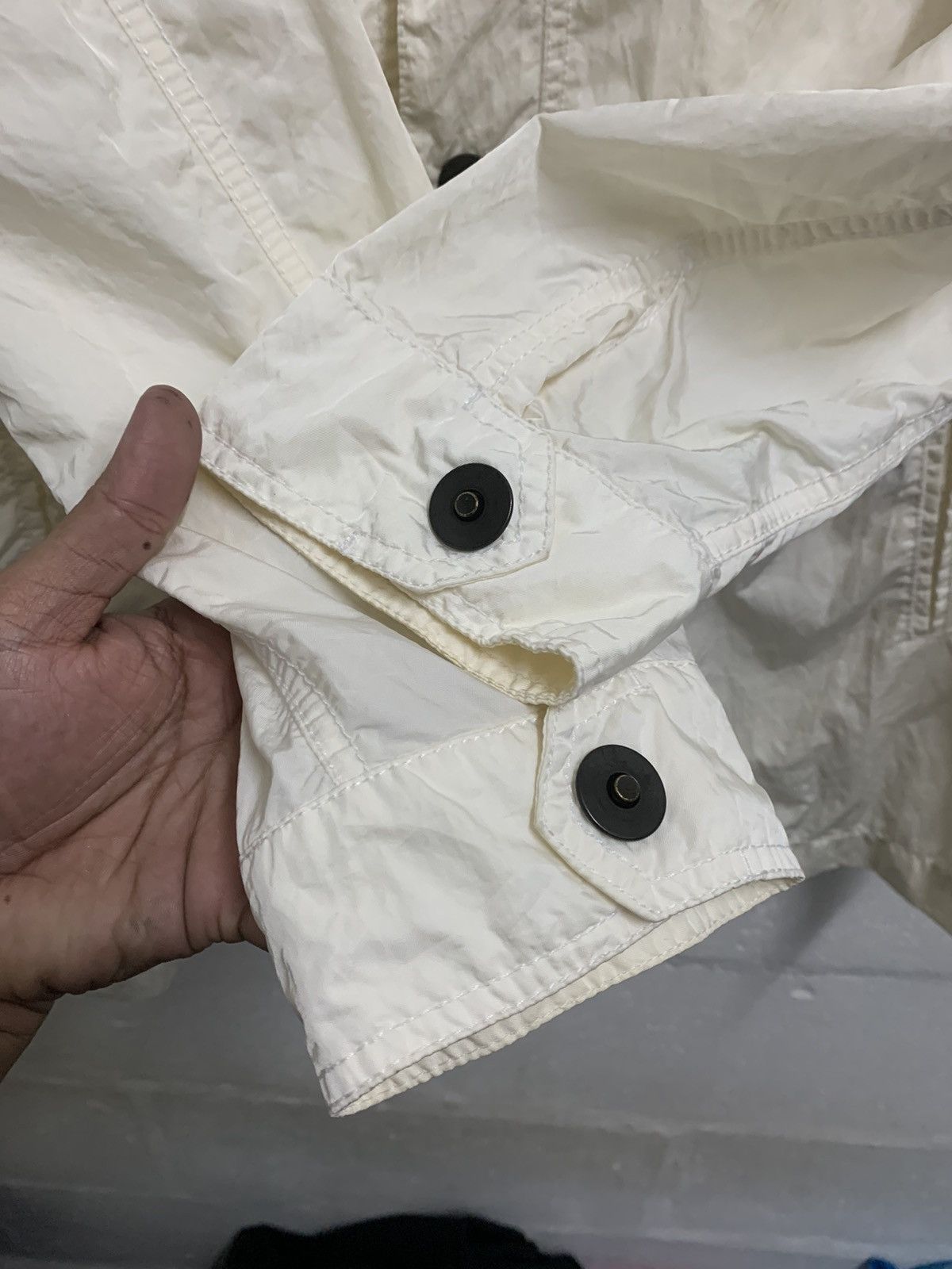 Giorgio Armani × Vintage Vintage Giorgio Armani Nylon Parkas Jacket Size US XL / EU 56 / 4 - 14 Thumbnail