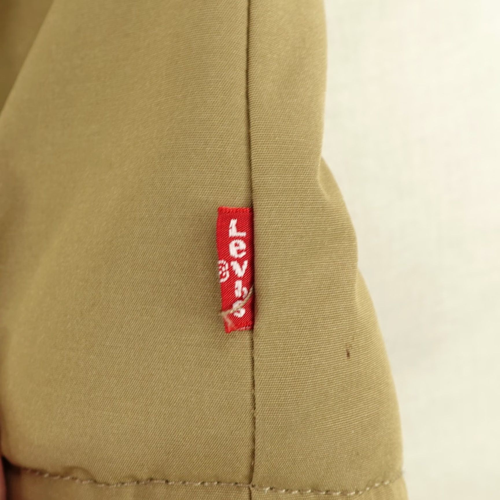 Levi's Levi's Jacket Women Parka Long Tan Faux Fur Trim Quilted Lined Red Tab Beige M Full Zip Hooded Pockets Size M / US 6-8 / IT 42-44 - 5 Thumbnail