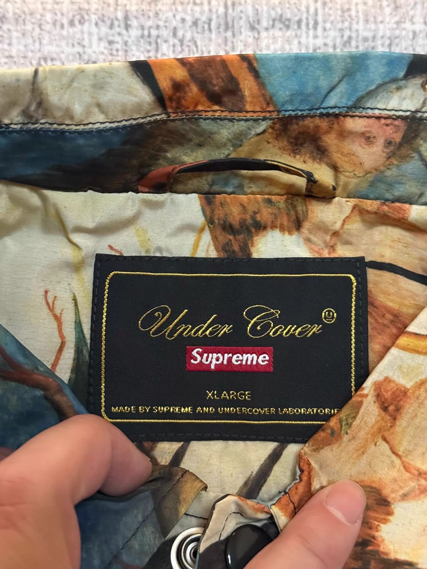 Supreme Supreme UC Angel Oil Painting Coach Jacket XL New w/Tags Size US XL / EU 56 / 4 - 5 Thumbnail