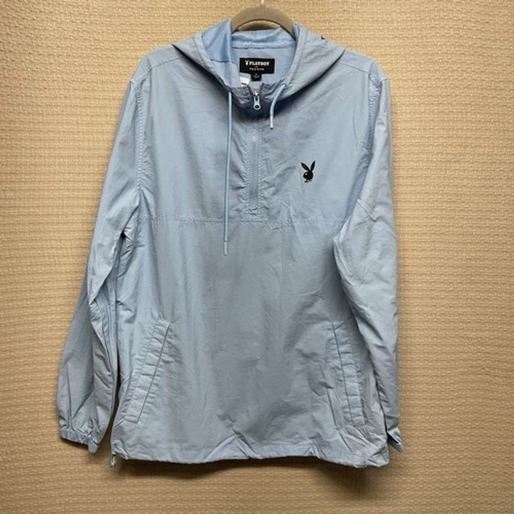 Pacsun PacSun Playboy 1/4 Zip Hoodie Windbreaker Jacket Men Small Size US S / EU 44-46 / 1 - 10 Thumbnail