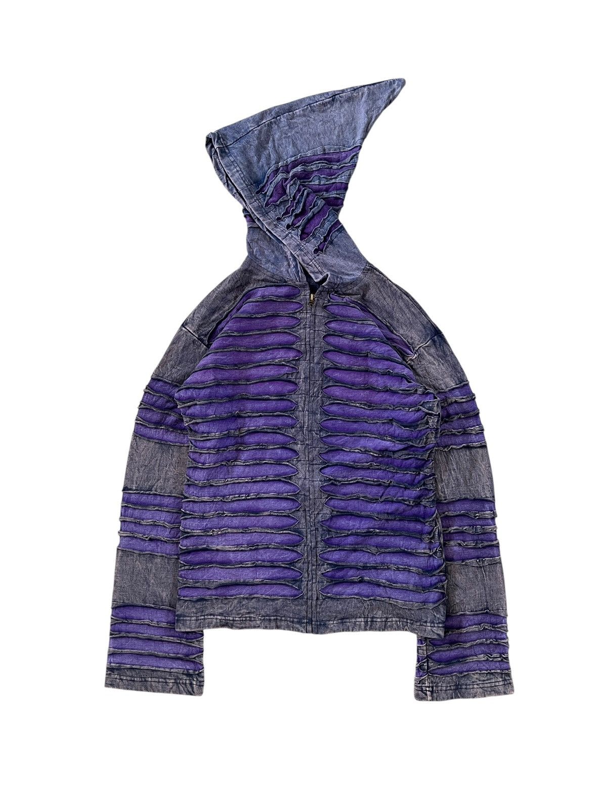 Japanese Brand 2000s Razor Cut Wizard Hoodie Size US XS / EU 42 / 0 - 1 Thumbnail