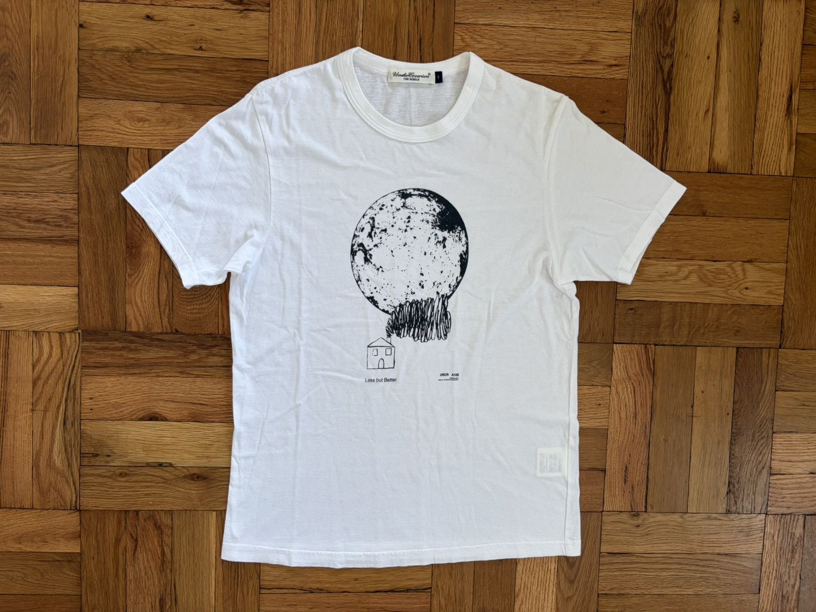 UNDERCOVERISM ss16 “Less but Better.” White Graphic Tee