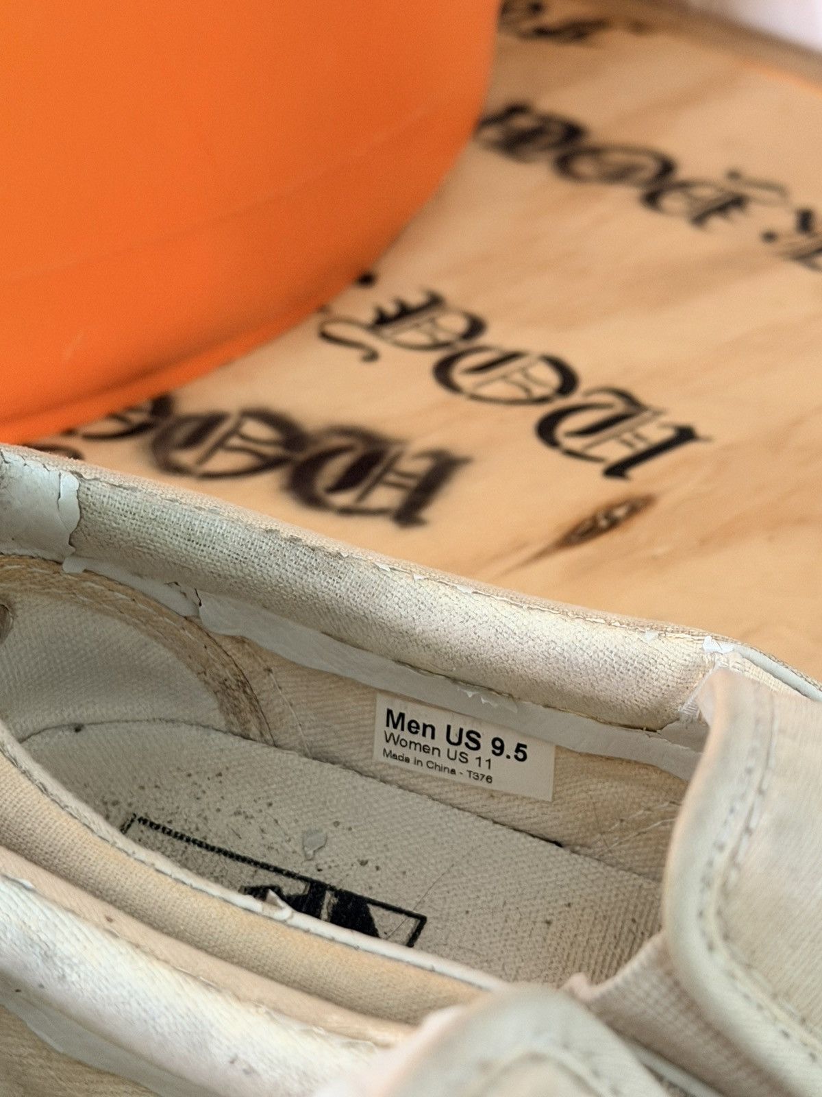 Matty Boy Chrome Heart Matty Boy Art Drawn Vans Off The Wall 9.5 Size US 9.5 / EU 42-43 - 10 Thumbnail