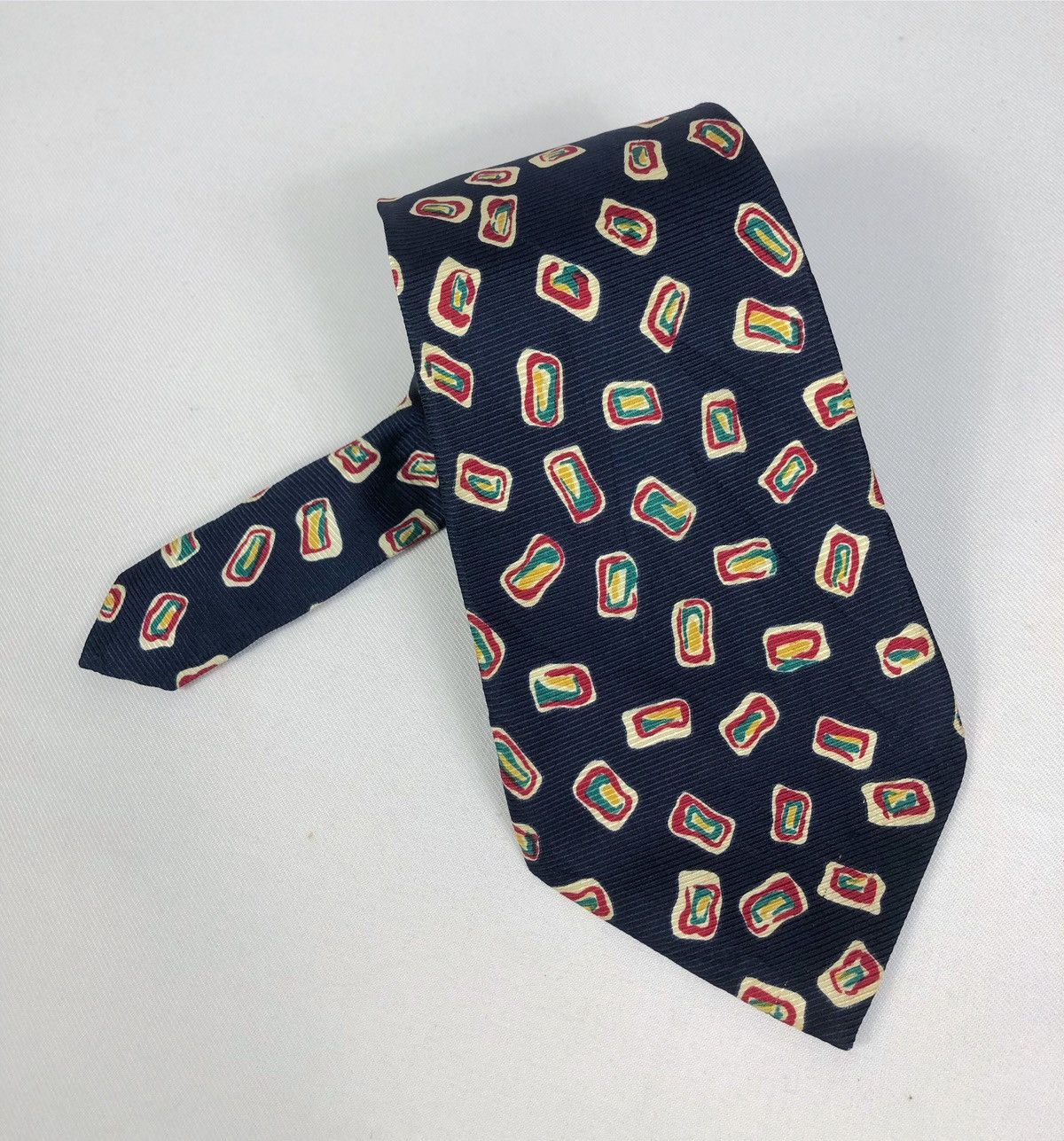 Balenciaga Rare Vintage Balenciaga Silk Tie Size ONE SIZE - 9 Thumbnail